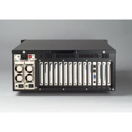 ADVANTECH MANUFACTURING Quiet 4U Rackmount Chassis with Dual Hot-Swap SATA HDD Trays ACP-4320MB-00C